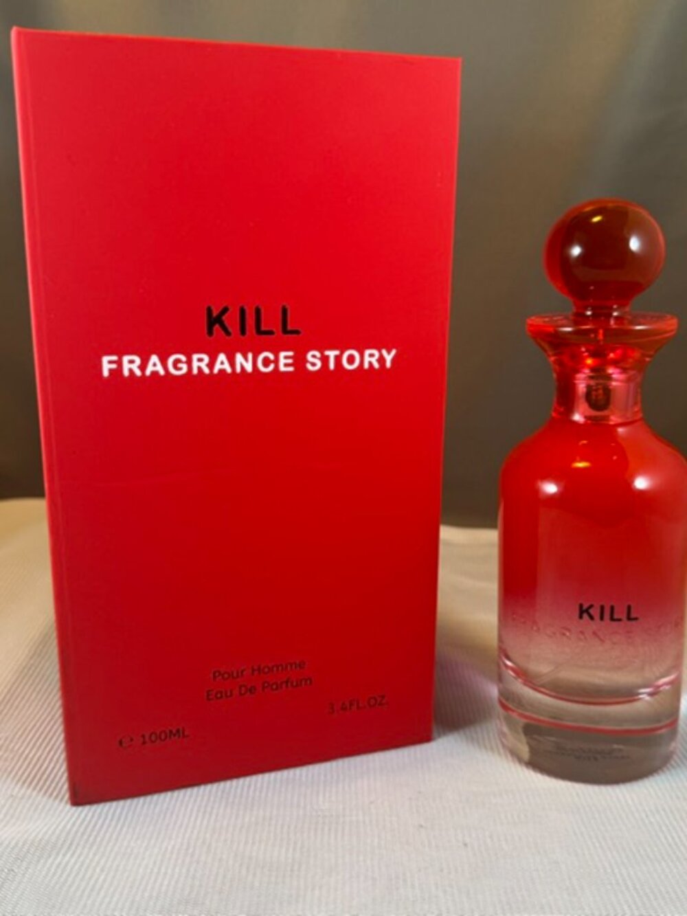 Fragrance Story Kill Eau de Parfum Spray Men's 3.4oz Open Box $96